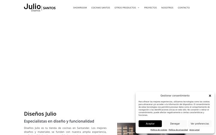 Screenshot of disenosjulio.com