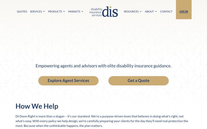 Screenshot of diservices.com