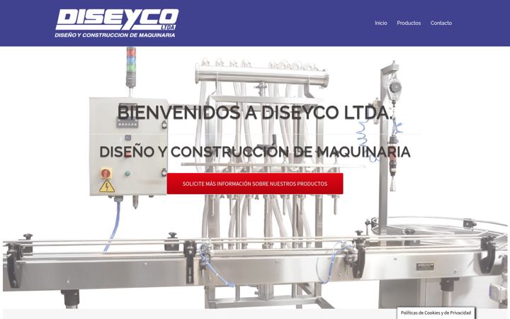 Screenshot di diseyco.com.co