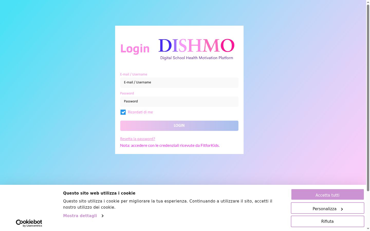 Screenshot του banner συγκατάθεσης που εμφανίστηκε πριν από οποιαδήποτε αλληλεπίδραση