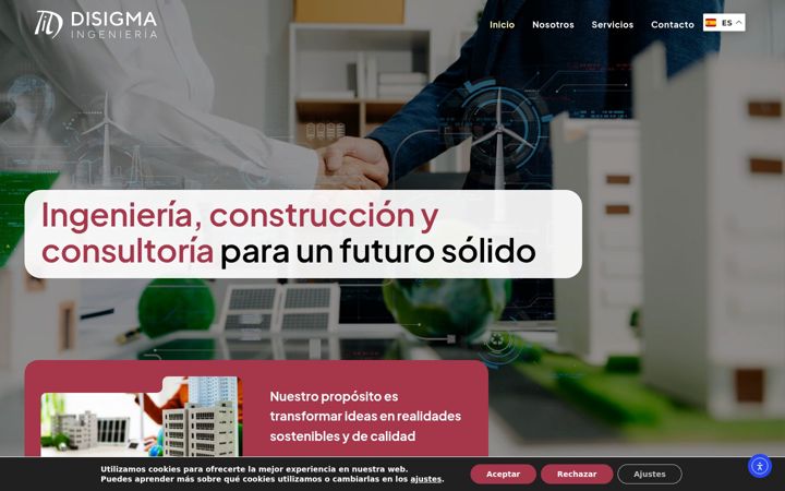 Screenshot ta' disigma.es