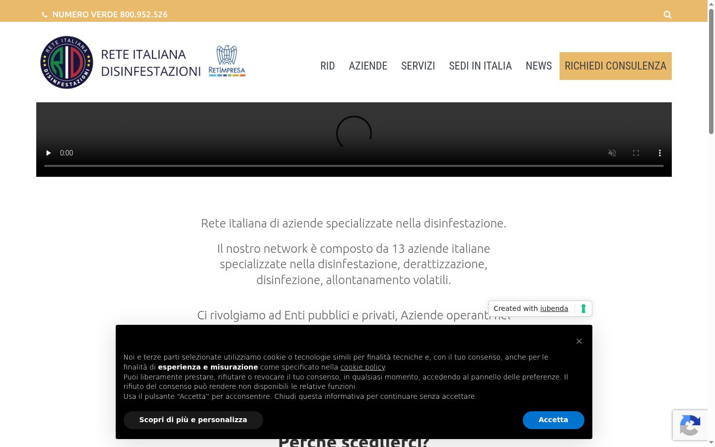 Captură de ecran a bannerului de consimțământ afișat înainte de orice interacțiune