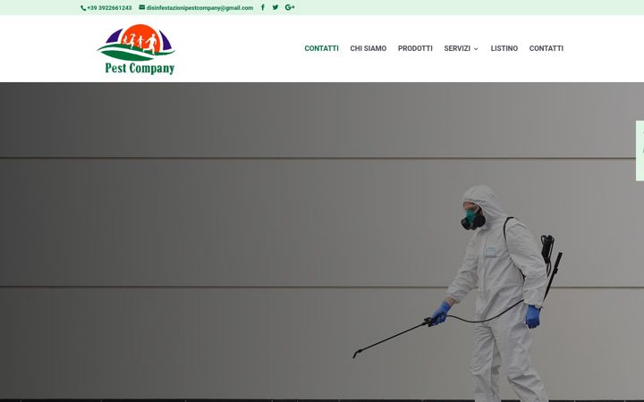 Screenshot di disinfestazionitorino.net