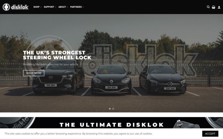 Екранна снимка на disklokuk.co.uk