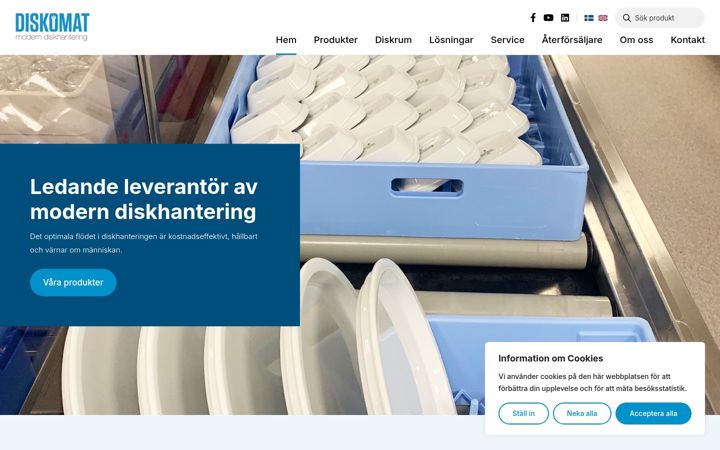 Snímek obrazovky diskomat.se