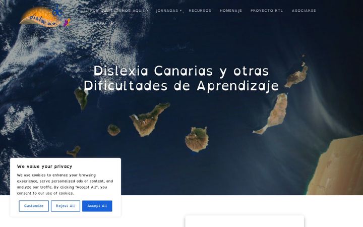 Screenshot ta' dislecan.es
