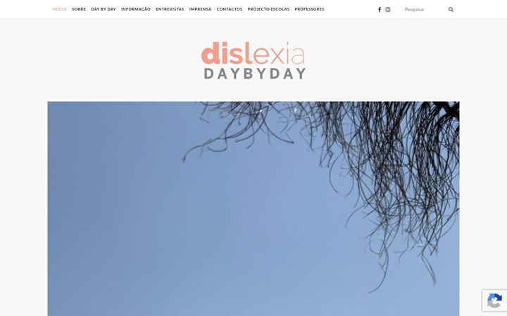 Screenshot of dislexiadaybyday.com