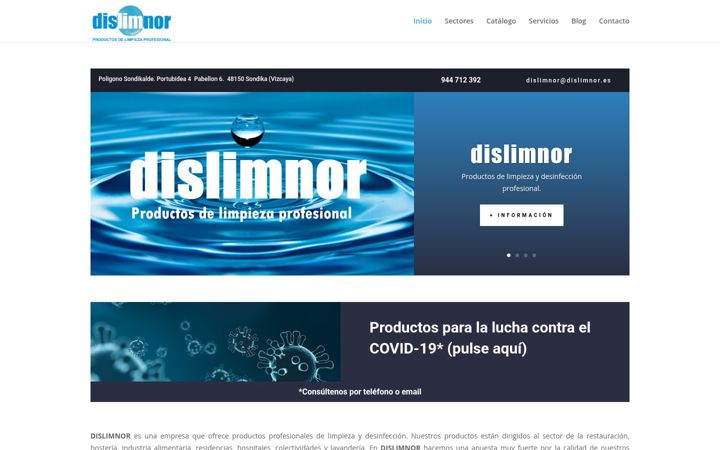Screenshot ta' dislimnor.es