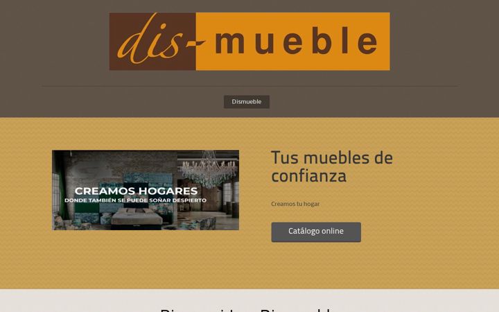 Screenshot ta' dismueble.es