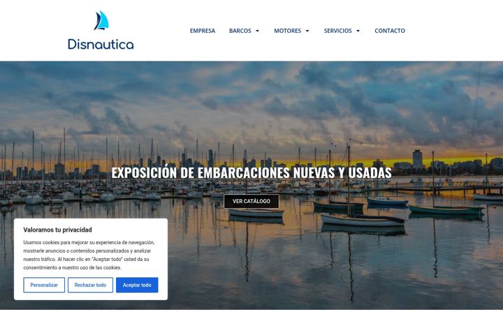 Screenshot ta' disnautica.es