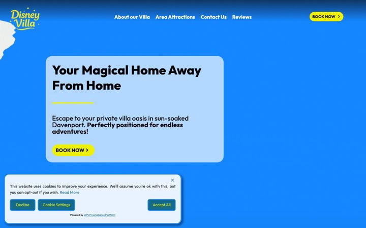 Screenshot of disneyvilla.cc