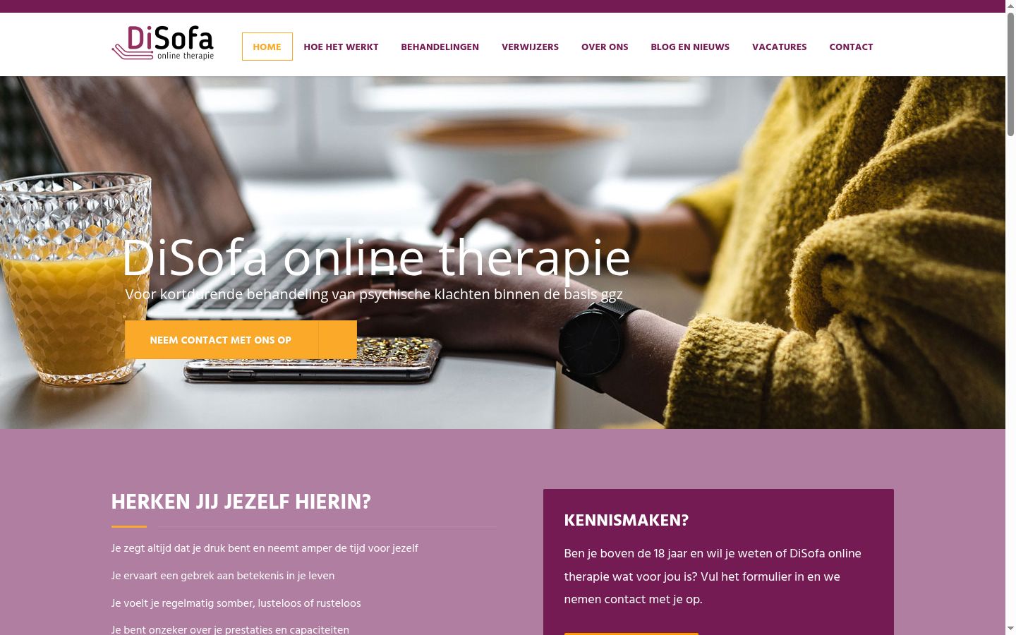 Screenshot des Einwilligungsbanners vor jeglicher Interaktion