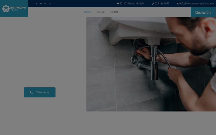 Screenshot of disotturazionimilano.com