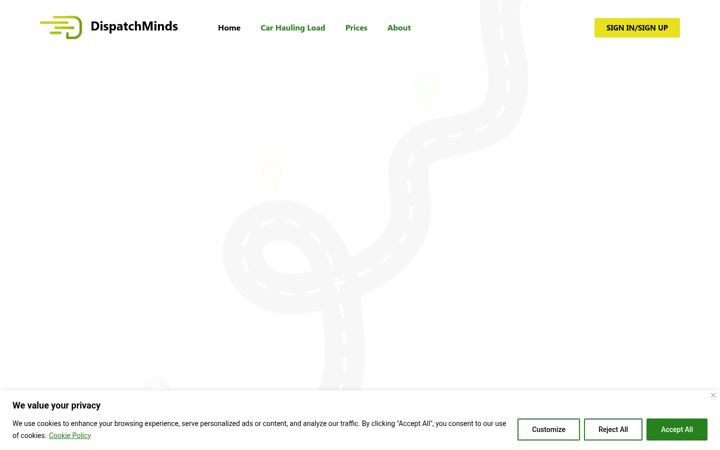 Screenshot of dispatchminds.com