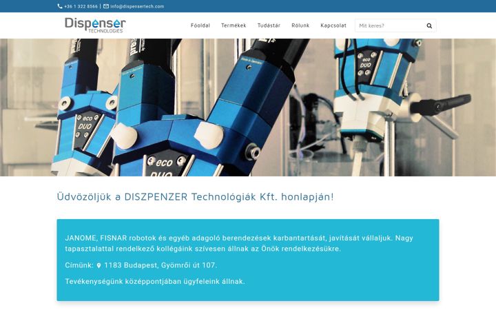 Screenshot of dispensertech.com