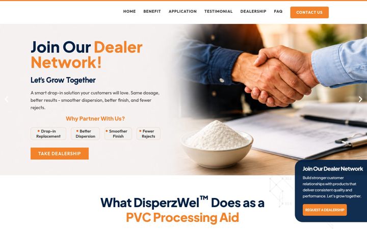 Screenshot of disperzwel.com