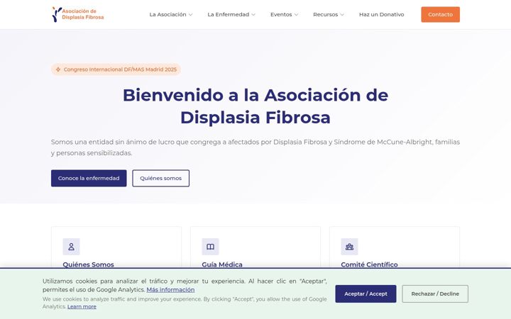 Captura de pantalla de displasiafibrosa.es