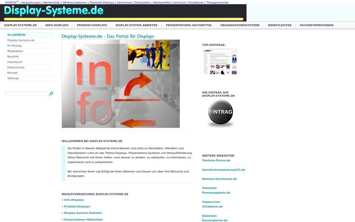 Screenshot of display-systeme.de