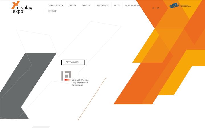 Zrzut ekranu displayexpo.pl