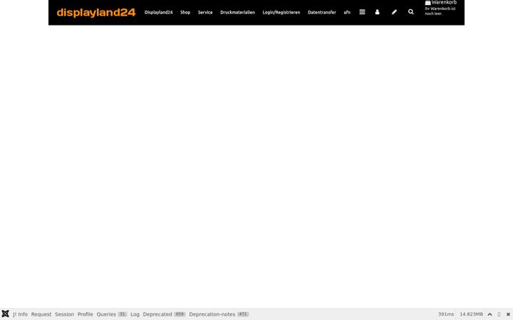 Screenshot of displayland24.com