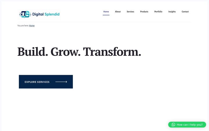 Screenshot of displendid.com