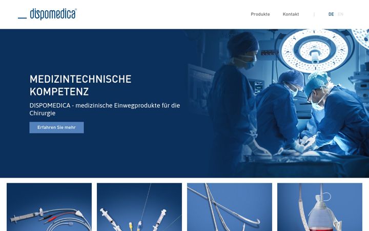 Screenshot of dispomedica.de