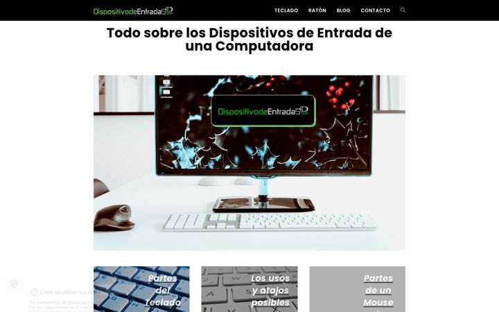 Screenshot of dispositivodeentradas.com