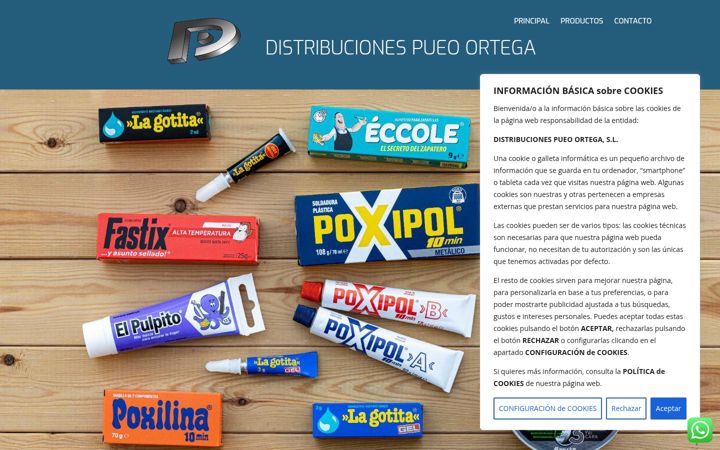 Captura de pantalla de disposl.es