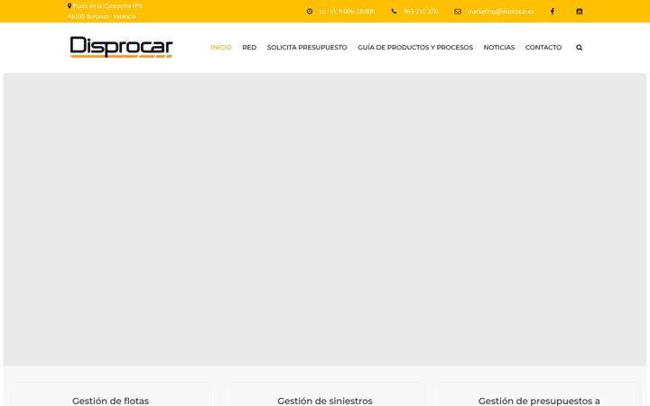 Captura de pantalla de disprocar.es