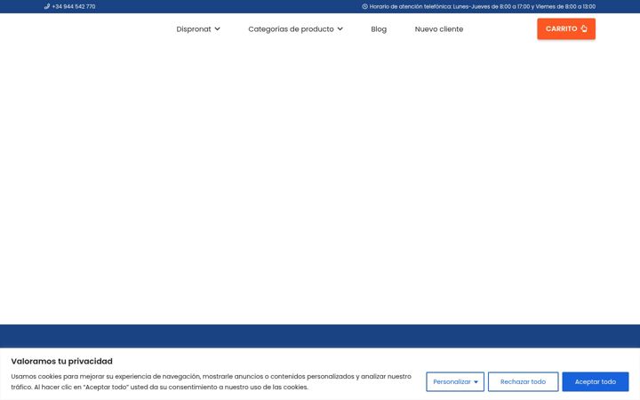 Screenshot of dispronat.com