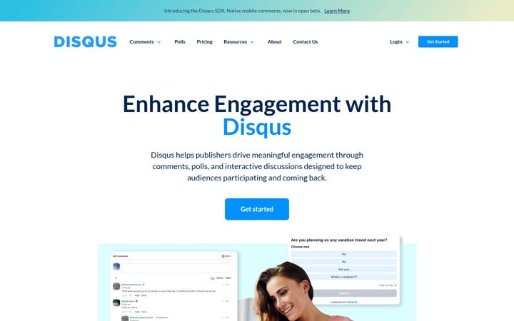 Ekrānuzņēmums no disqus.com