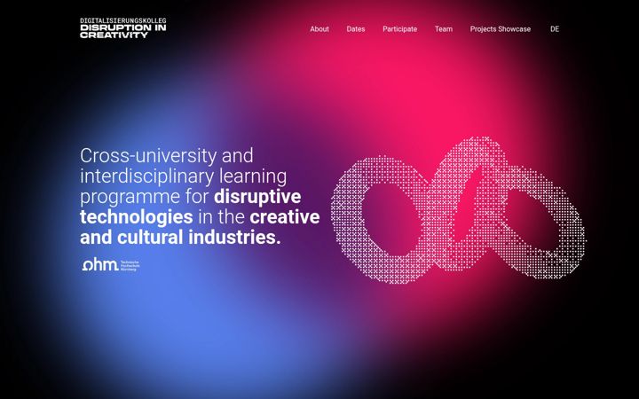 Posnetek zaslona disruption-in-creativity.de