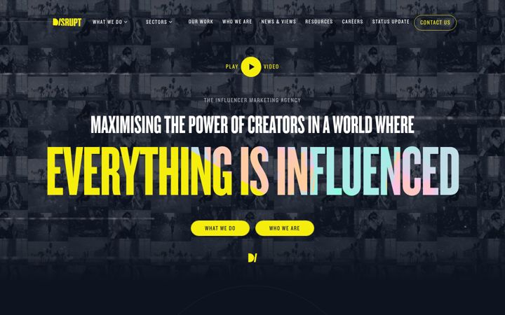 Screenshot di disruptmarketing.co