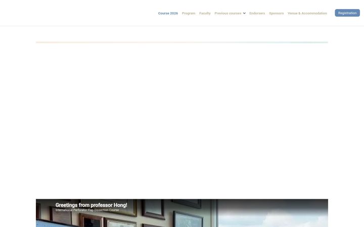 Screenshot of dissectioncourse.org