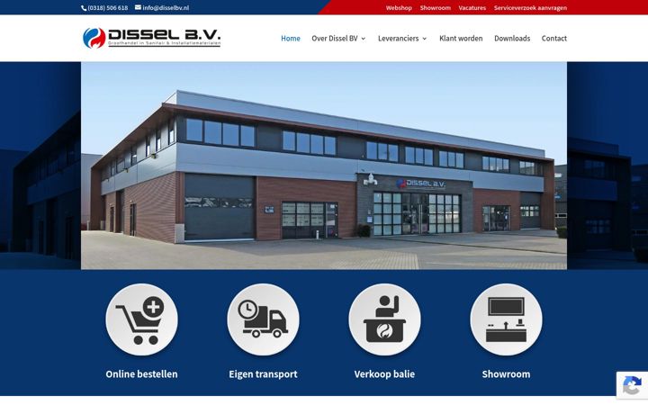 Screenshot von disselbv.nl