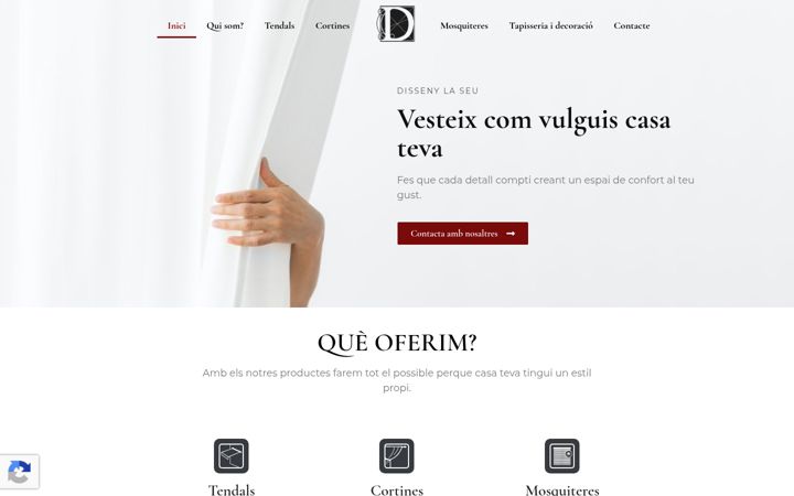 Screenshot of dissenylaseu.com