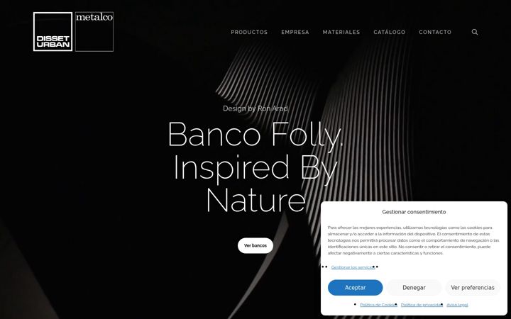 Screenshot of disseturban.com