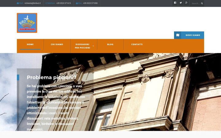 Screenshot of dissuasoriperpiccioni.com