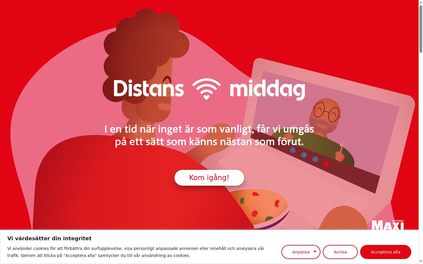 Skjámynd af samþykkisborðanum eins og hann birtist áður en nokkur samskipti fóru fram