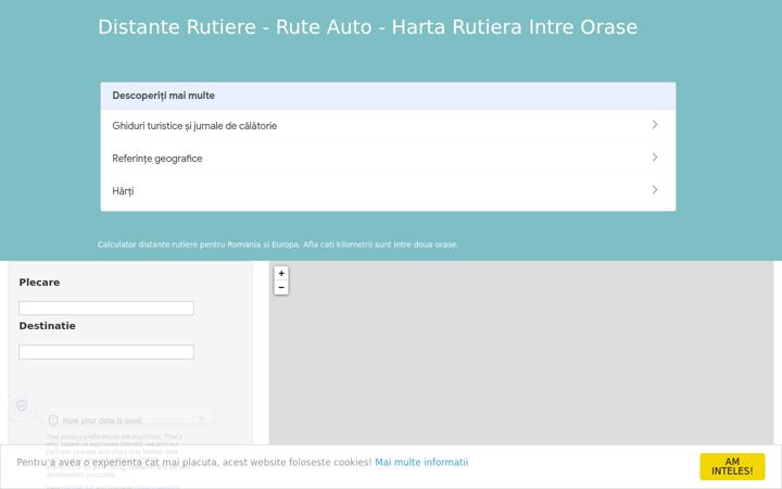 Screenshot of distanta-rutiera.eu