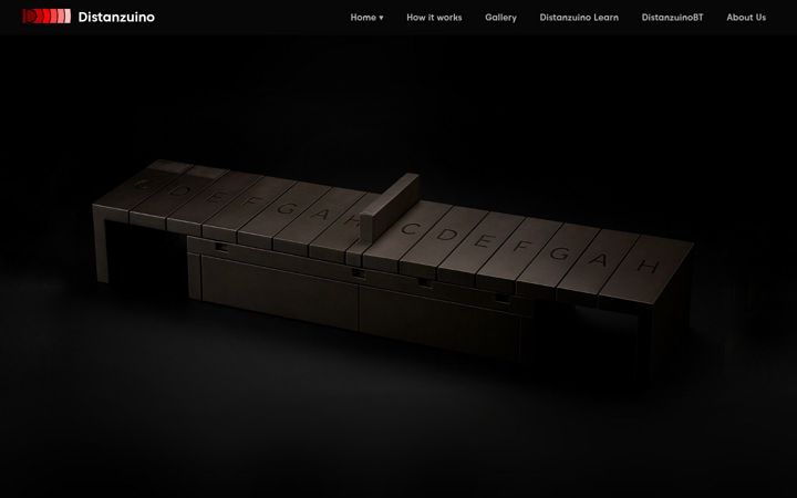 Screenshot of distanzuino.com
