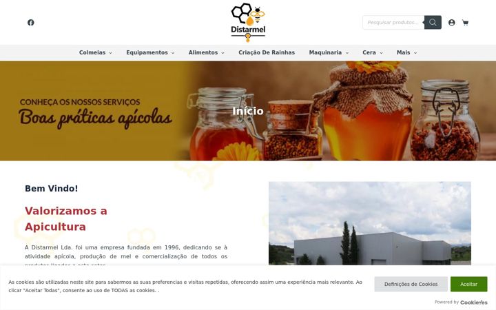Screenshot of distarmel.com