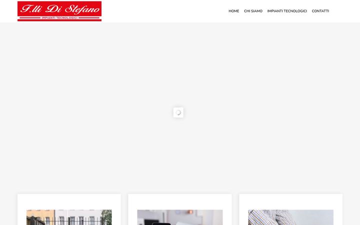 Screenshot of distefanoimpianti.com