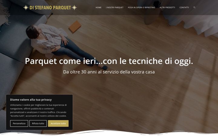 Screenshot of distefanoparquet.com