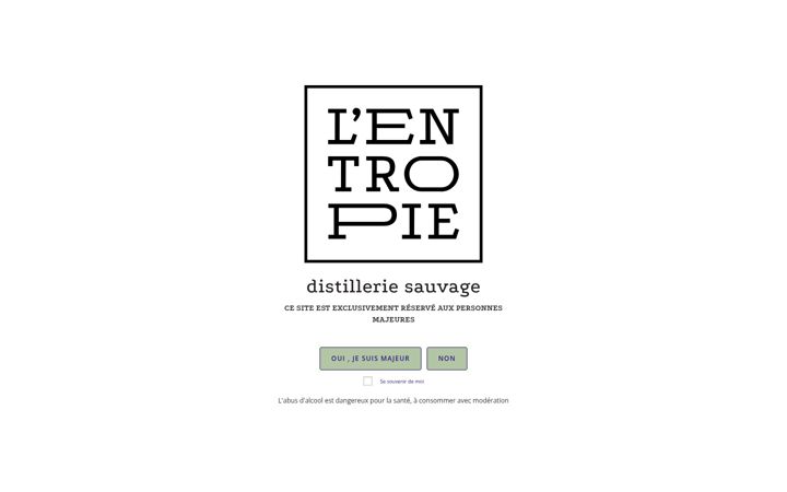 Captura de pantalla de distillerie-entropie.fr