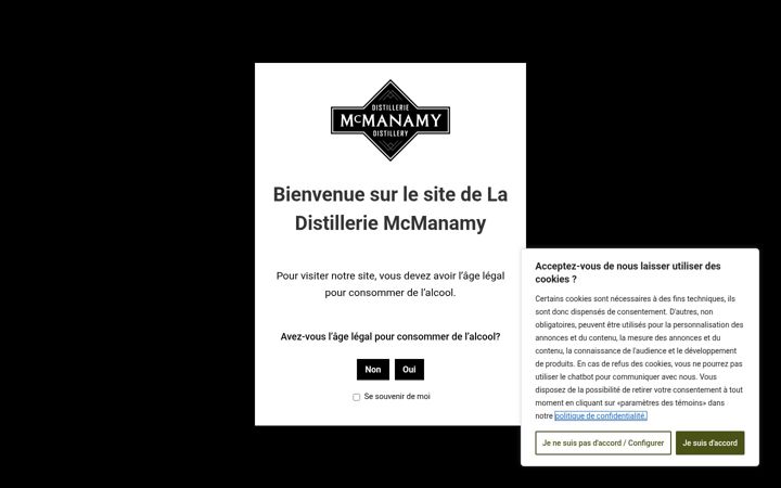 Screenshot του distilleriemcmanamy.ca