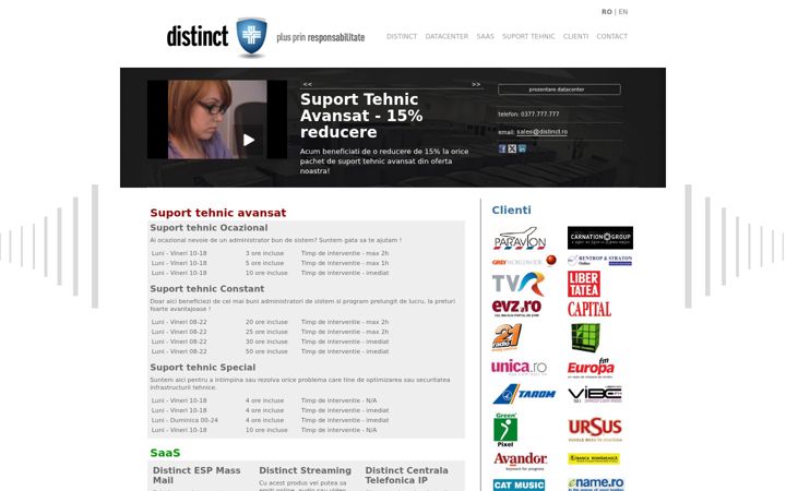 Screenshot of distinctgroup.net