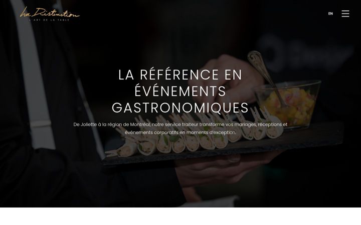 Screenshot του distinction.qc.ca