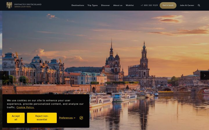 Screenshot of distinctlydeutschland.com