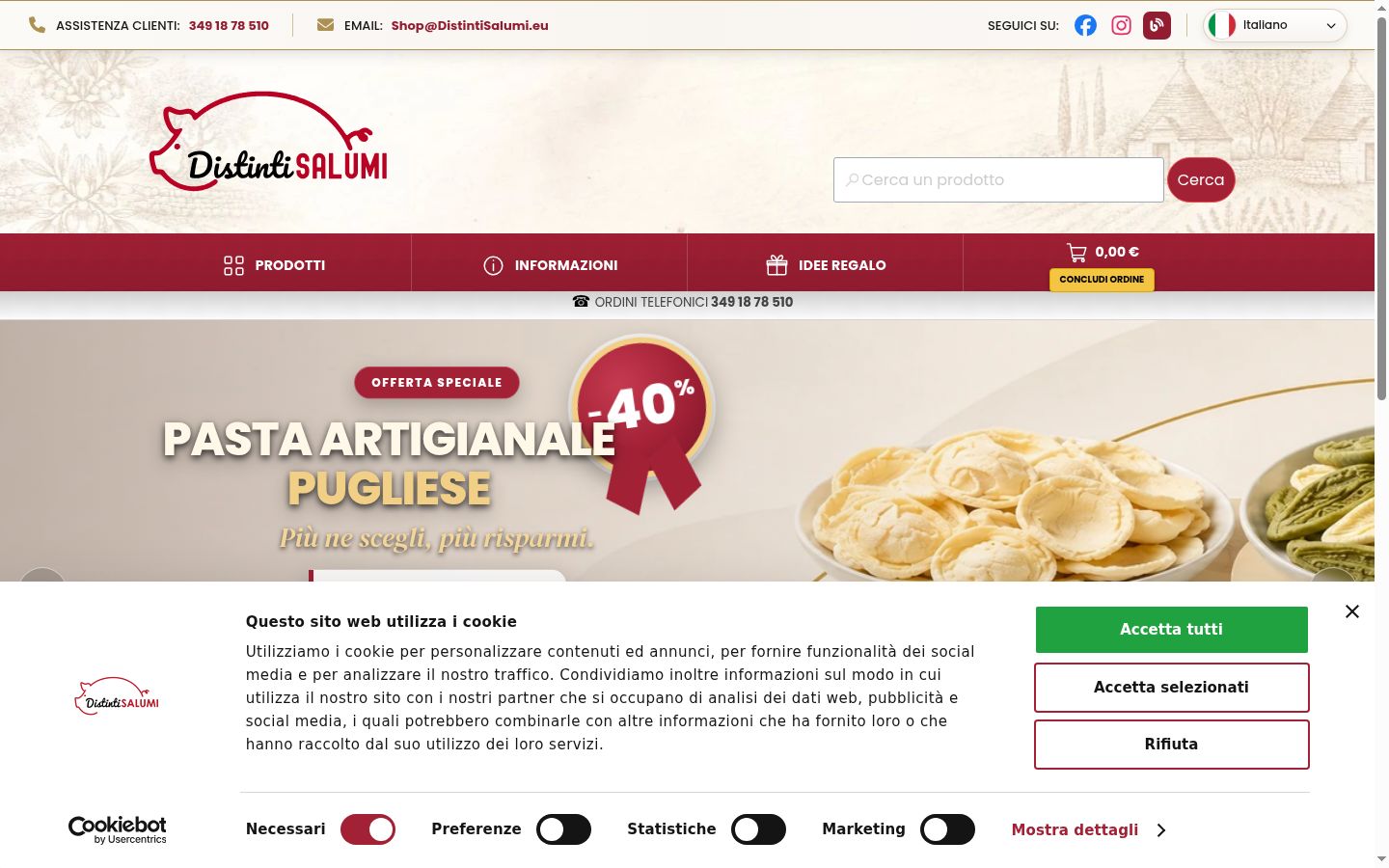 Ekrānuzņēmums ar piekrišanas baneri, kas tika rādīts pirms jebkādas mijiedarbības